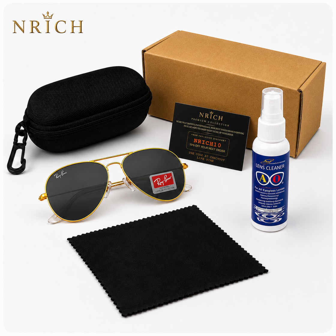 NRICH Aviator OG — What's Included