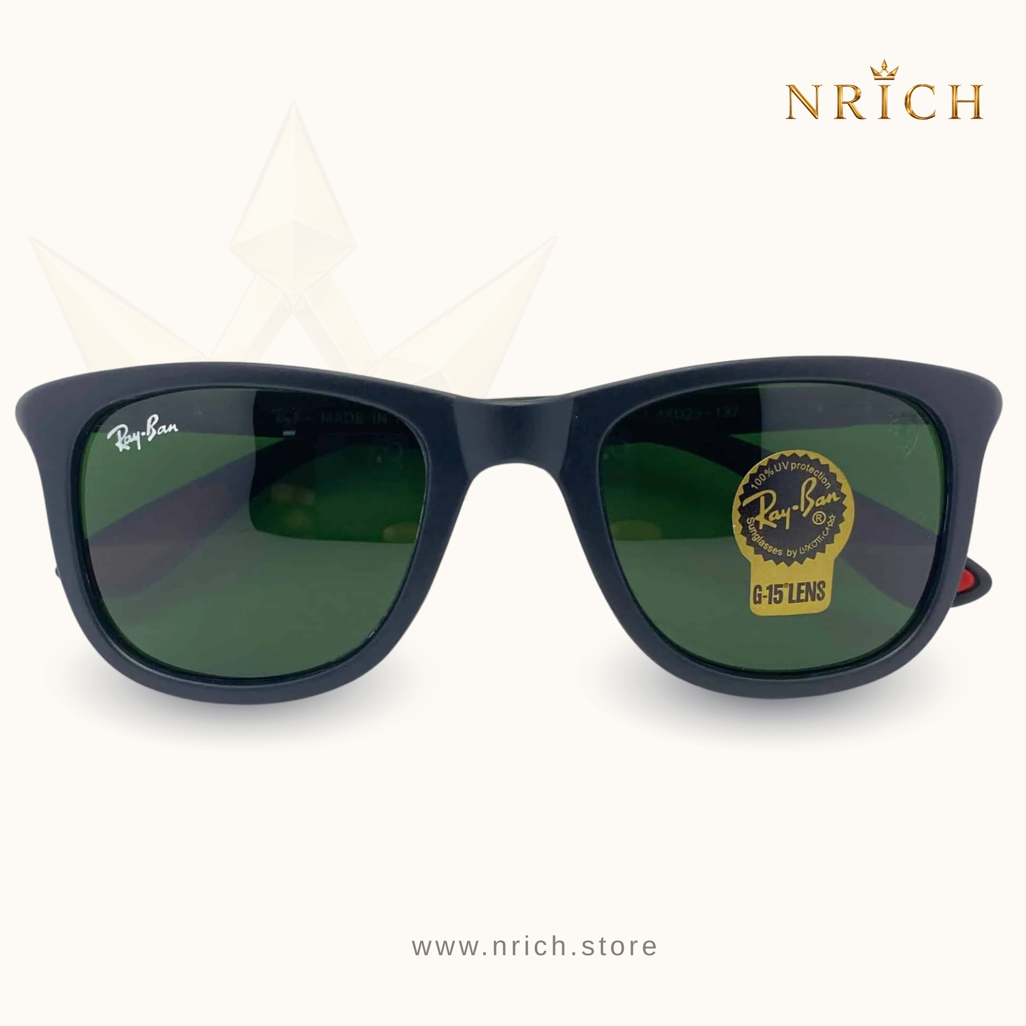 Premium Quality Double Bridge Brown Sunglass view 1