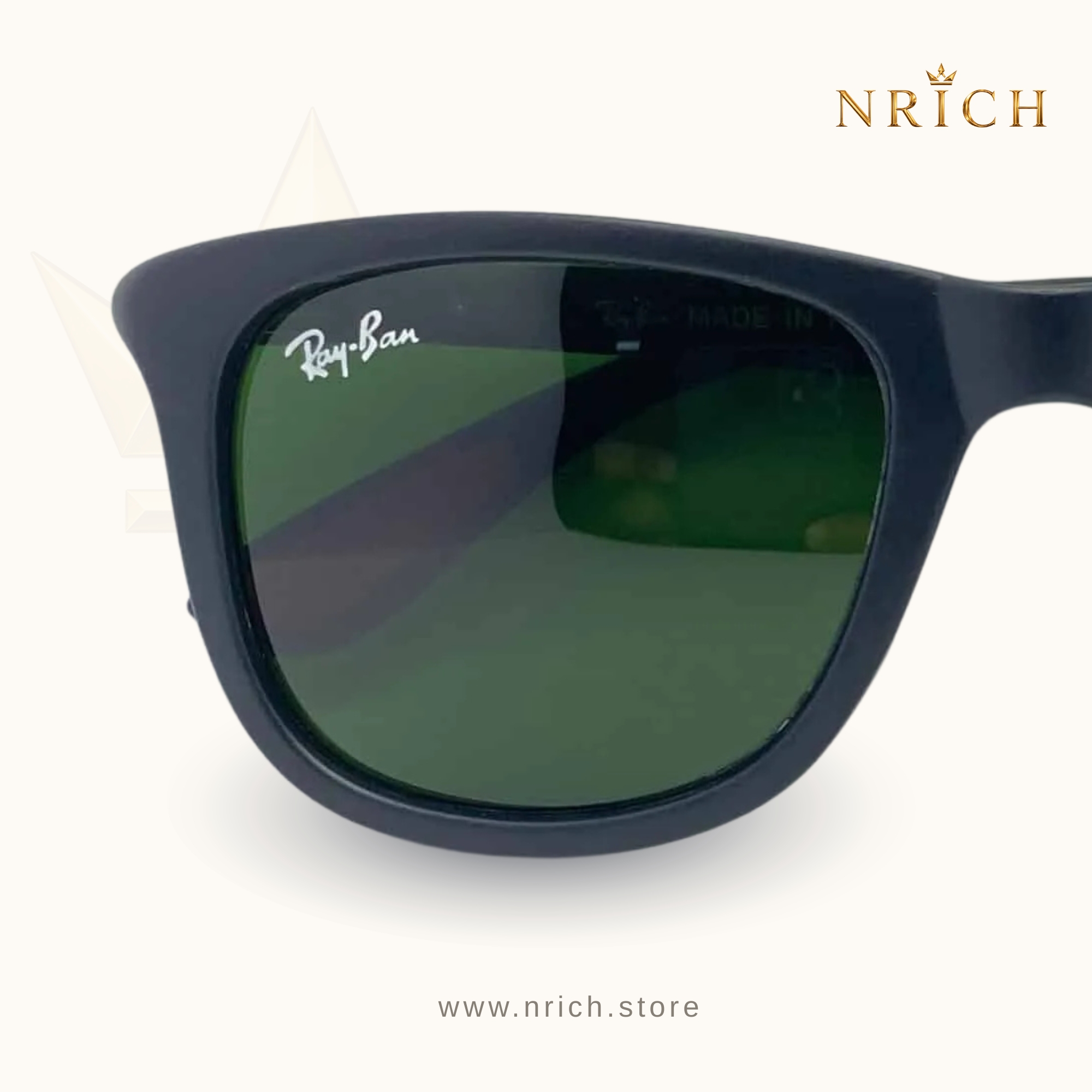 Premium Quality Double Bridge Brown Sunglass view 2
