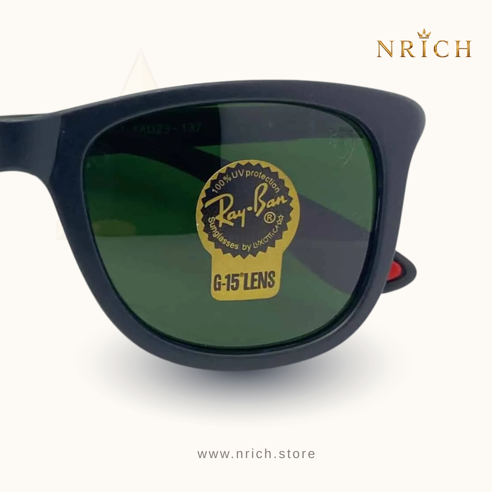 Premium Quality Double Bridge Brown Sunglass view 3