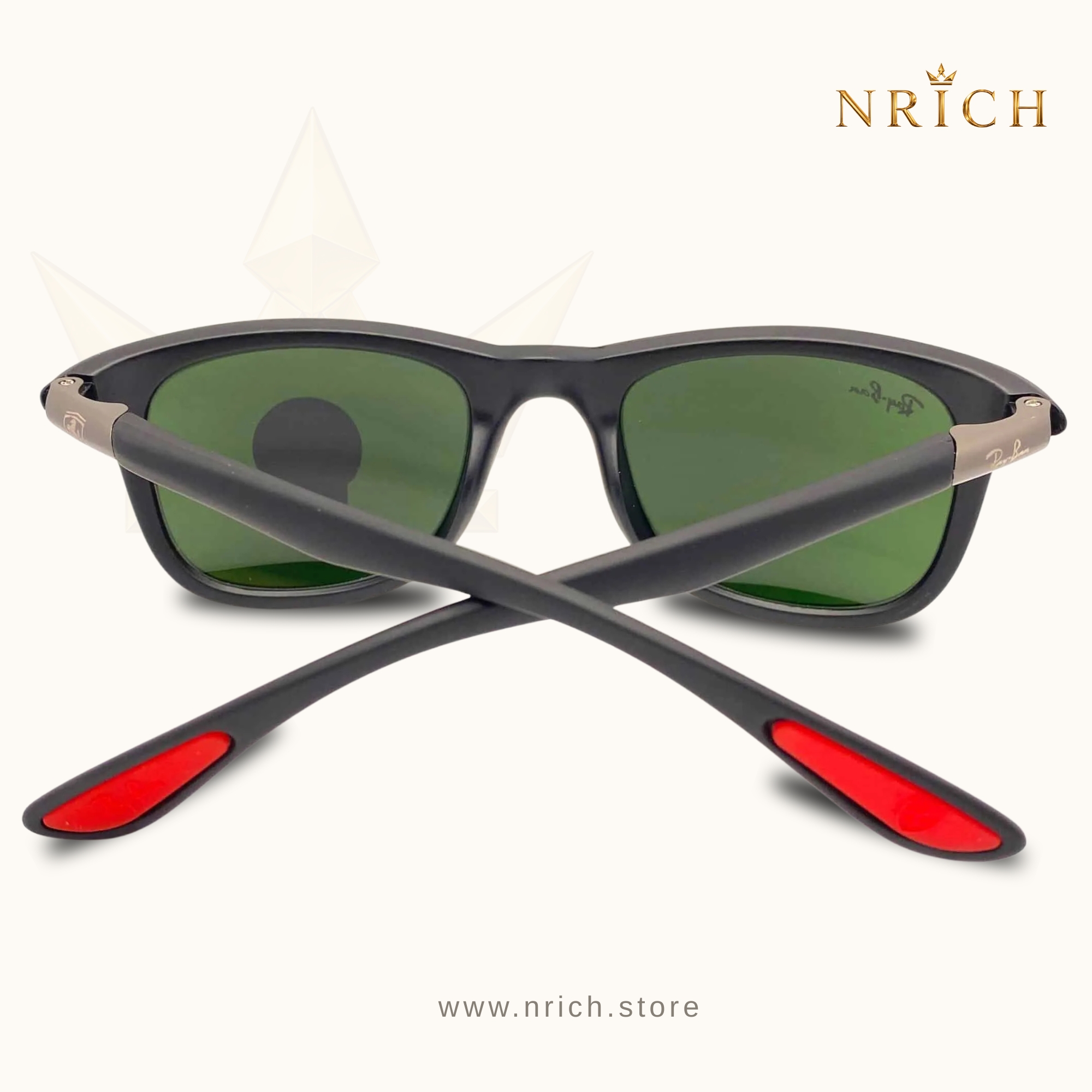 Premium Quality Double Bridge Brown Sunglass view 5