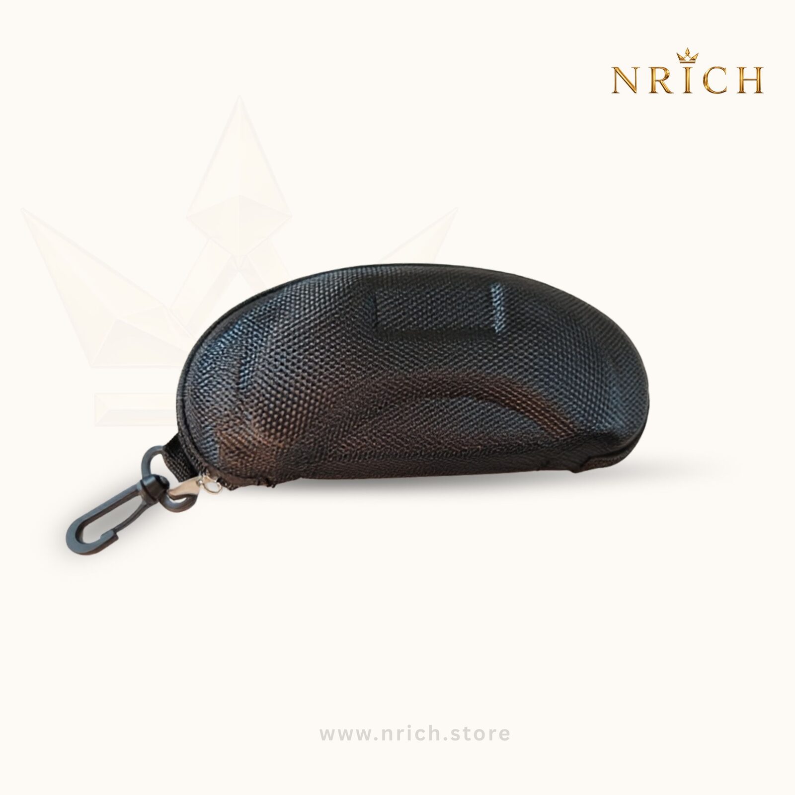 Black Sunglasses Protective Pouch